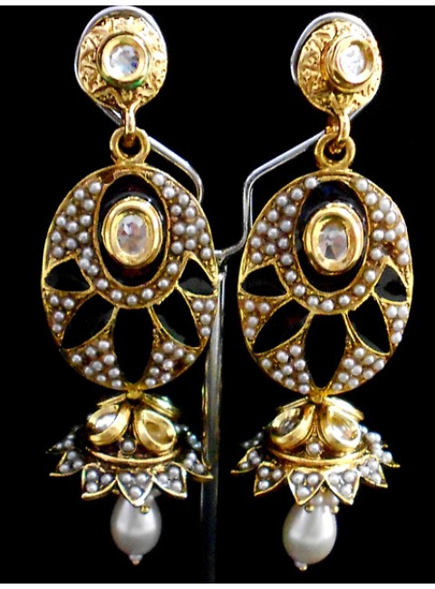 Polki Earrings